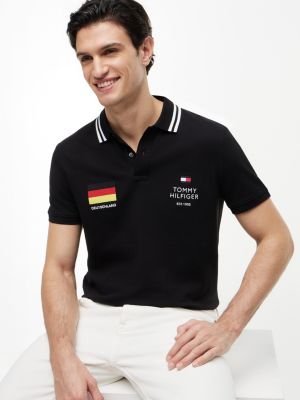 Мужские топы Tommy Hilfiger Regular Fit Germany Soccer Polo — фото 3