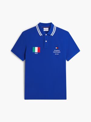 Мужские топы Tommy Hilfiger Regular Fit Italy Soccer Polo — фото 5
