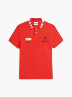 Мужские топы Tommy Hilfiger Regular Fit Spain Soccer Polo — фото 5