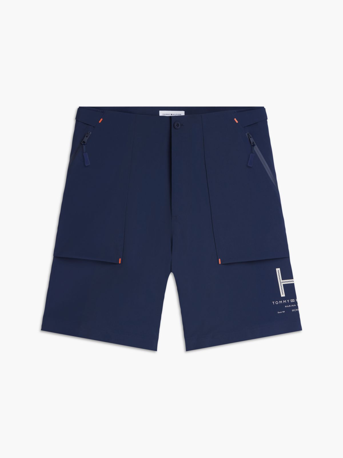 Marina Club Logo 9.5" Regatta Short — Light Navy
