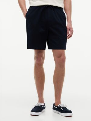 Regular Fit 8" Flag Colorblock Short, Navy