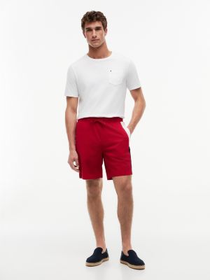 Мужские брюки Tommy Hilfiger Regular Fit 8" Flag Colorblock Short — фото 2