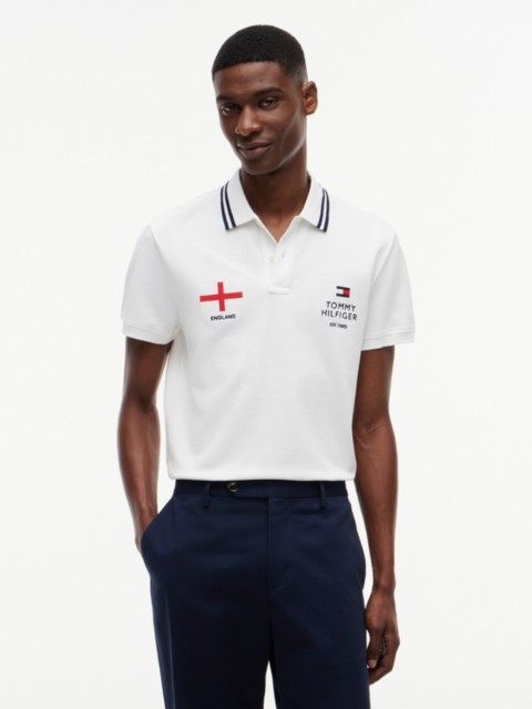Мужские топы Tommy Hilfiger Regular Fit England Soccer Polo