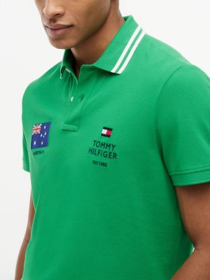 Мужские топы Tommy Hilfiger Regular Fit Australia Soccer Polo — фото 3