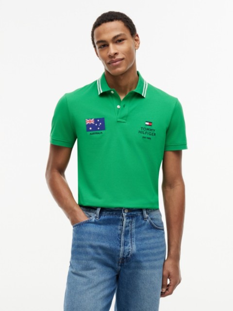 Мужские топы Tommy Hilfiger Regular Fit Australia Soccer Polo