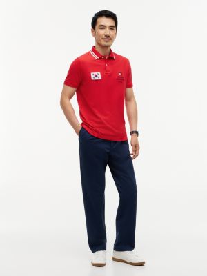 Мужские топы Tommy Hilfiger Regular Fit Korea Soccer Polo — фото 2