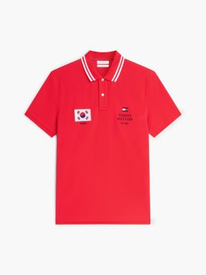 Мужские топы Tommy Hilfiger Regular Fit Korea Soccer Polo — фото 5