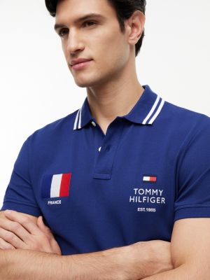 Мужские топы Tommy Hilfiger Regular Fit France Soccer Polo — фото 3