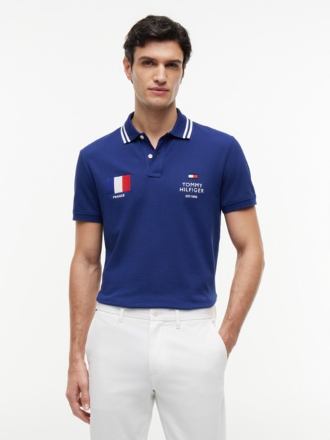 Мужские топы Tommy Hilfiger Regular Fit France Soccer Polo