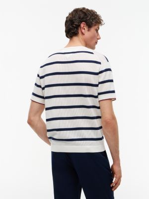 Мужские свитеры Tommy Hilfiger New York Label Short-Sleeve Sweater — фото 4