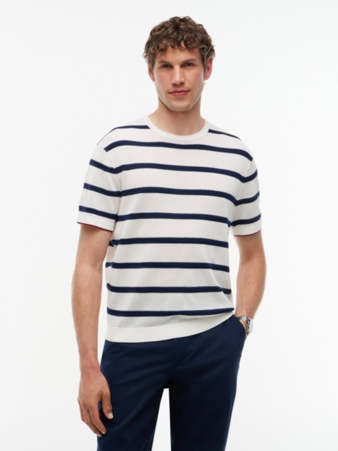 Мужские свитеры Tommy Hilfiger New York Label Short-Sleeve Sweater