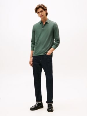 Мужские свитеры Tommy Hilfiger Smooth Cotton Performance Zip Polo — фото 2