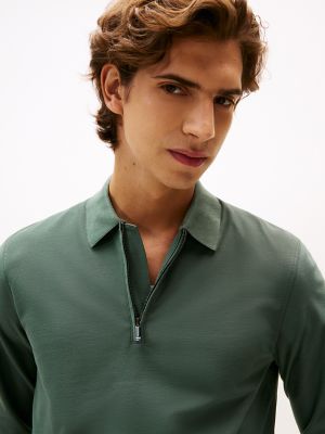 Мужские свитеры Tommy Hilfiger Smooth Cotton Performance Zip Polo — фото 3