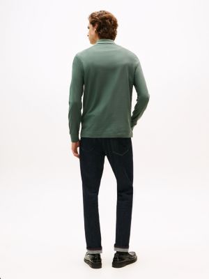 Мужские свитеры Tommy Hilfiger Smooth Cotton Performance Zip Polo — фото 4