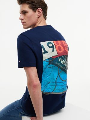 Мужские футболки Tommy Hilfiger Nautical Back Graphic T-Shirt — фото 3