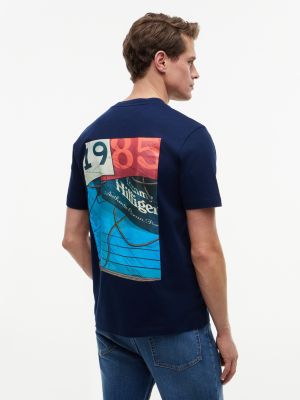 Мужские футболки Tommy Hilfiger Nautical Back Graphic T-Shirt — фото 4