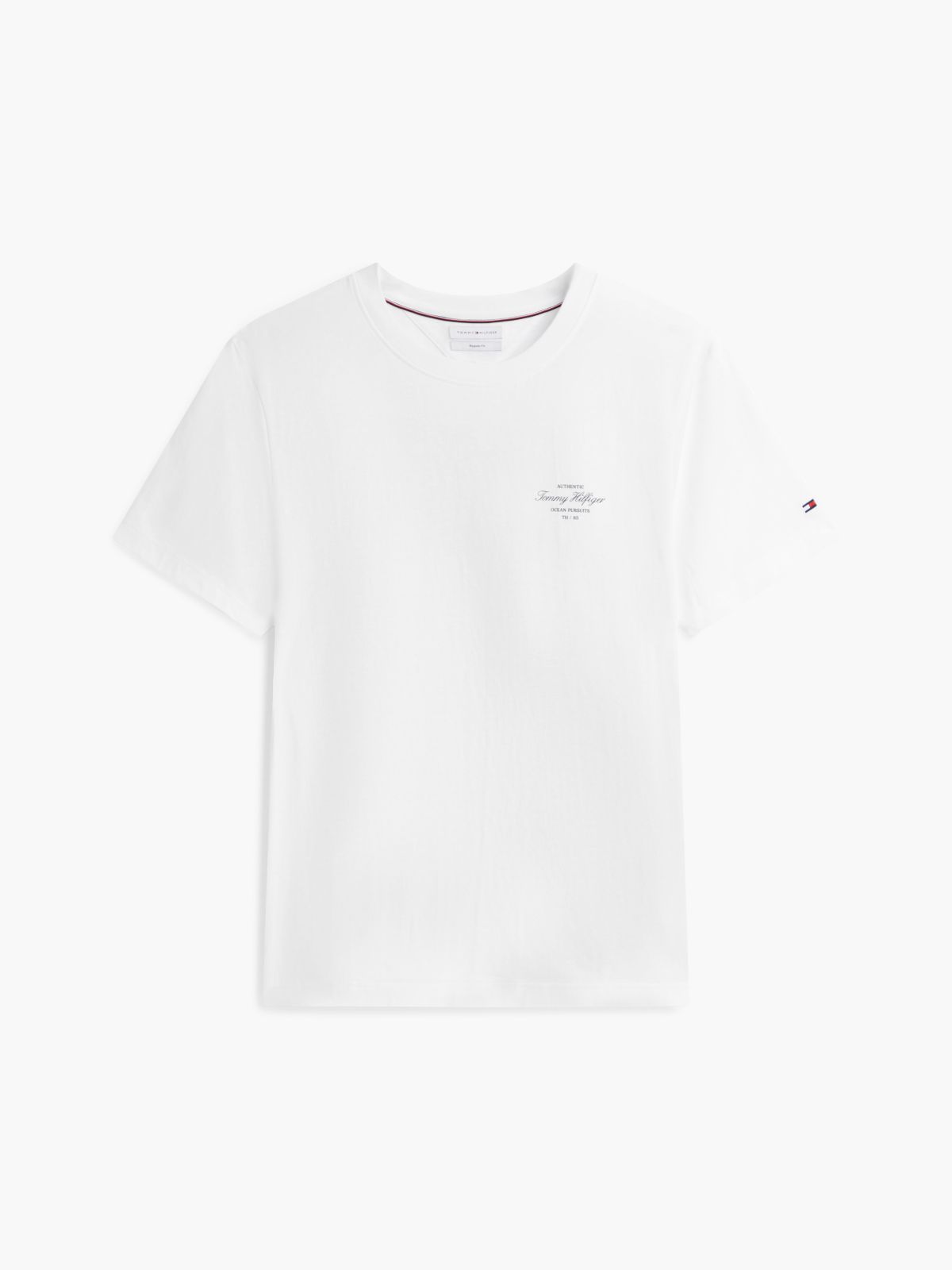 Nautical Back Graphic T-Shirt — White