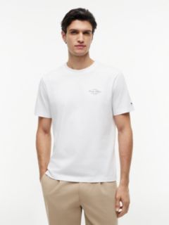 Nautical Back Graphic T-Shirt — White 1