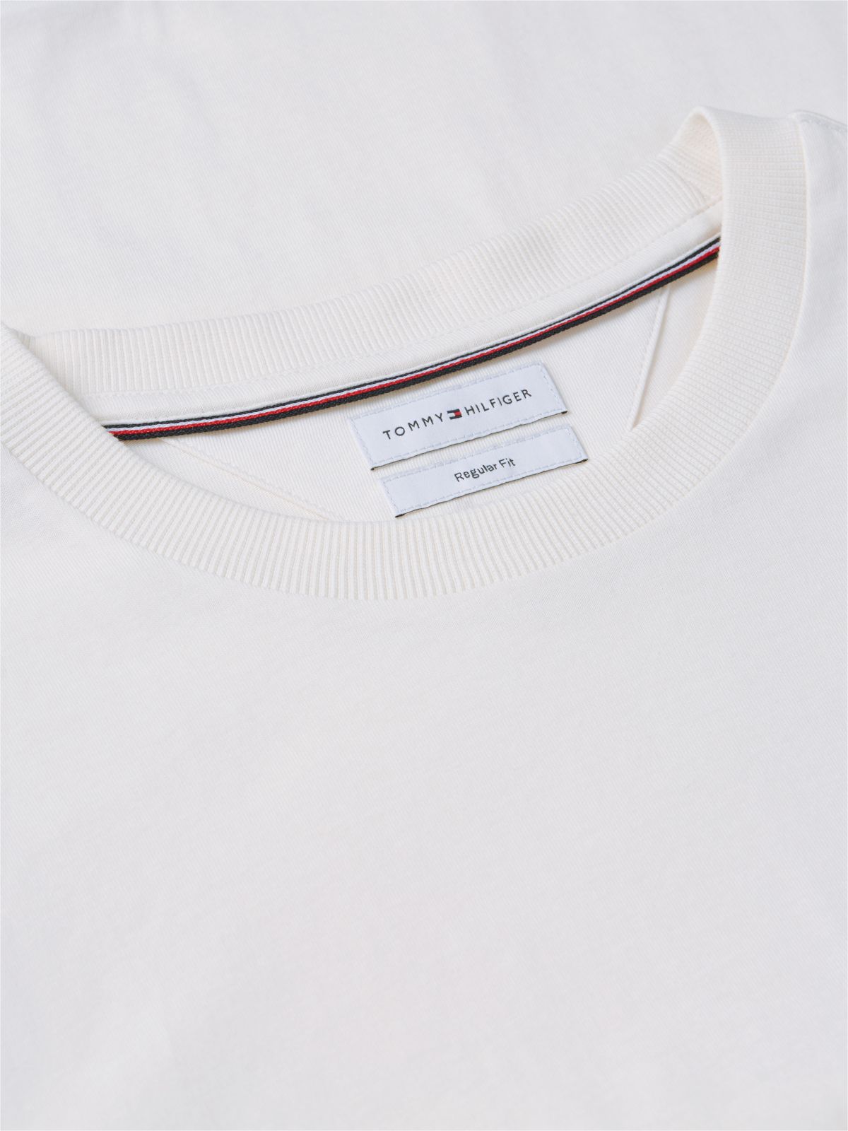 Floral Flag Logo Pocket T-Shirt — Ivory Petal
