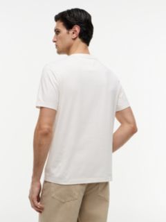 Floral Flag Logo Pocket T-Shirt — Ivory Petal 4