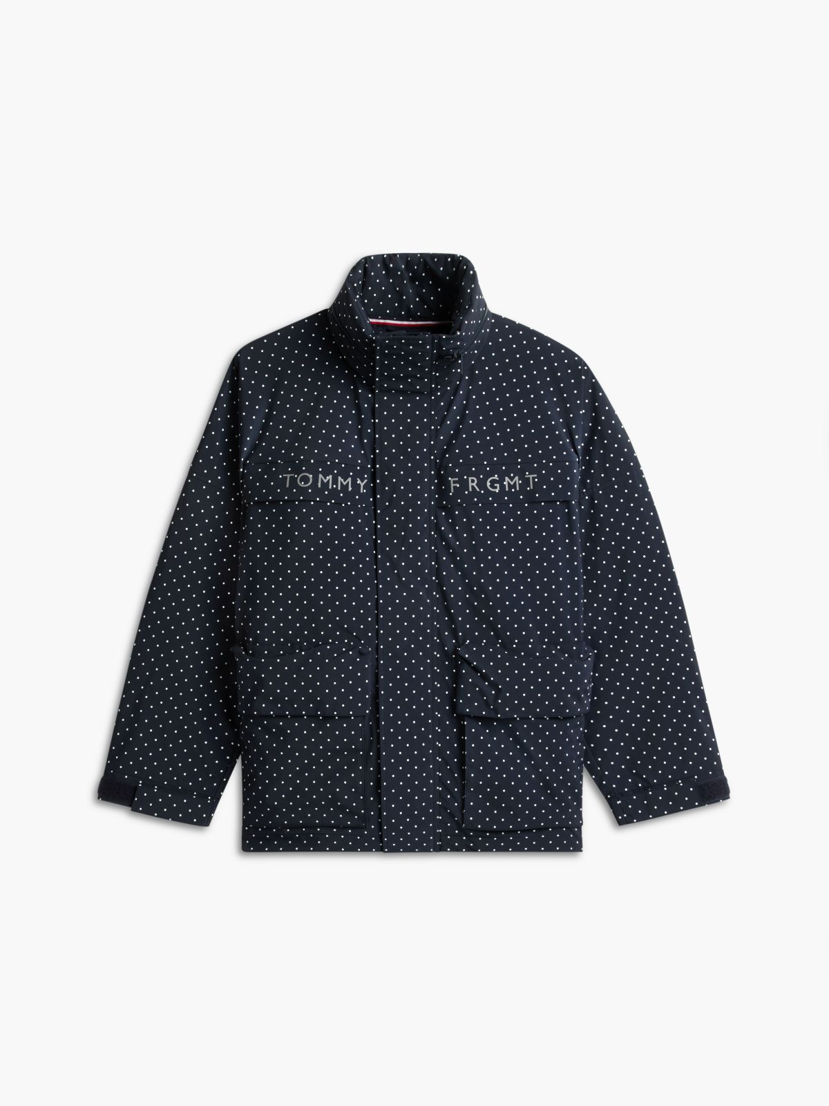 Tommy Hilfiger x FRGMT Polka-Dot Regatta Jacket — Navy Polka Dot