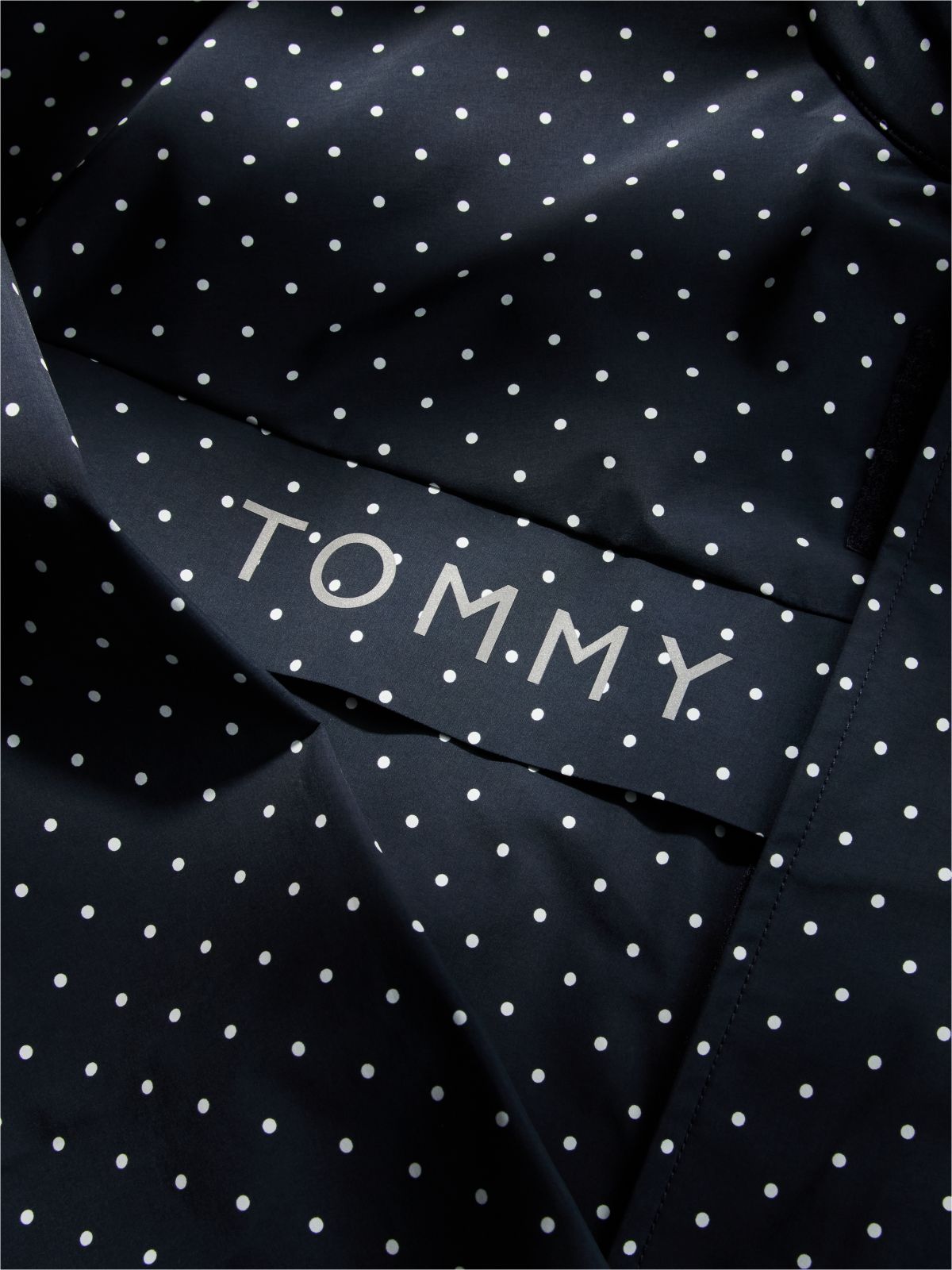 Tommy Hilfiger x FRGMT Polka-Dot Regatta Jacket — Navy Polka Dot
