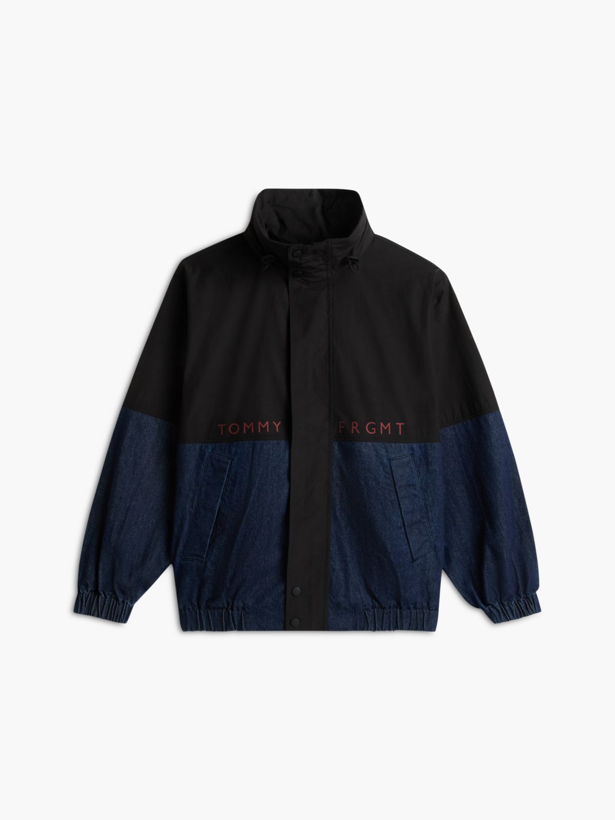 Tommy Hilfiger x FRGMT Mixed-Media Jacket — Black