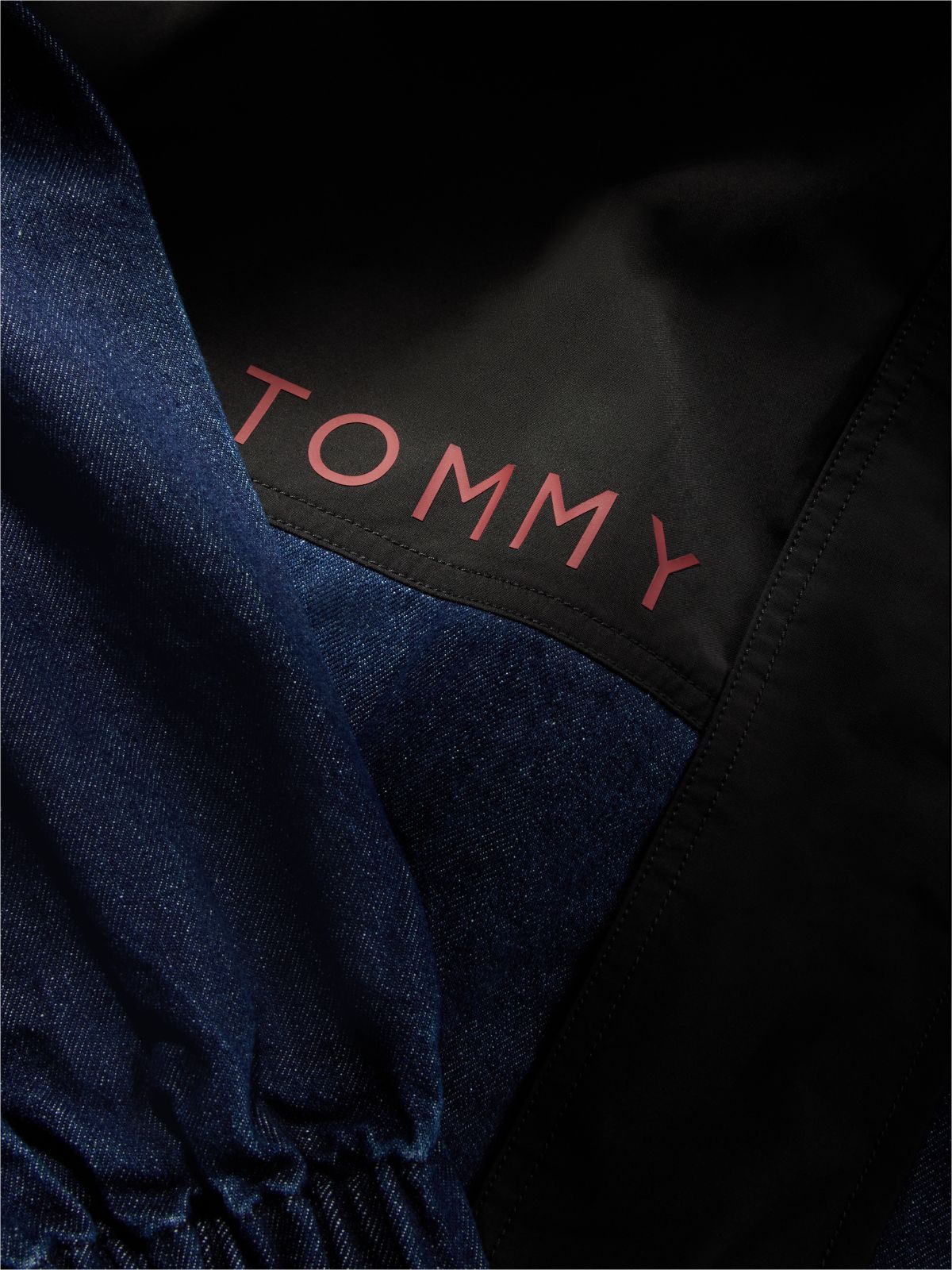 Tommy Hilfiger x FRGMT Mixed-Media Jacket — Black