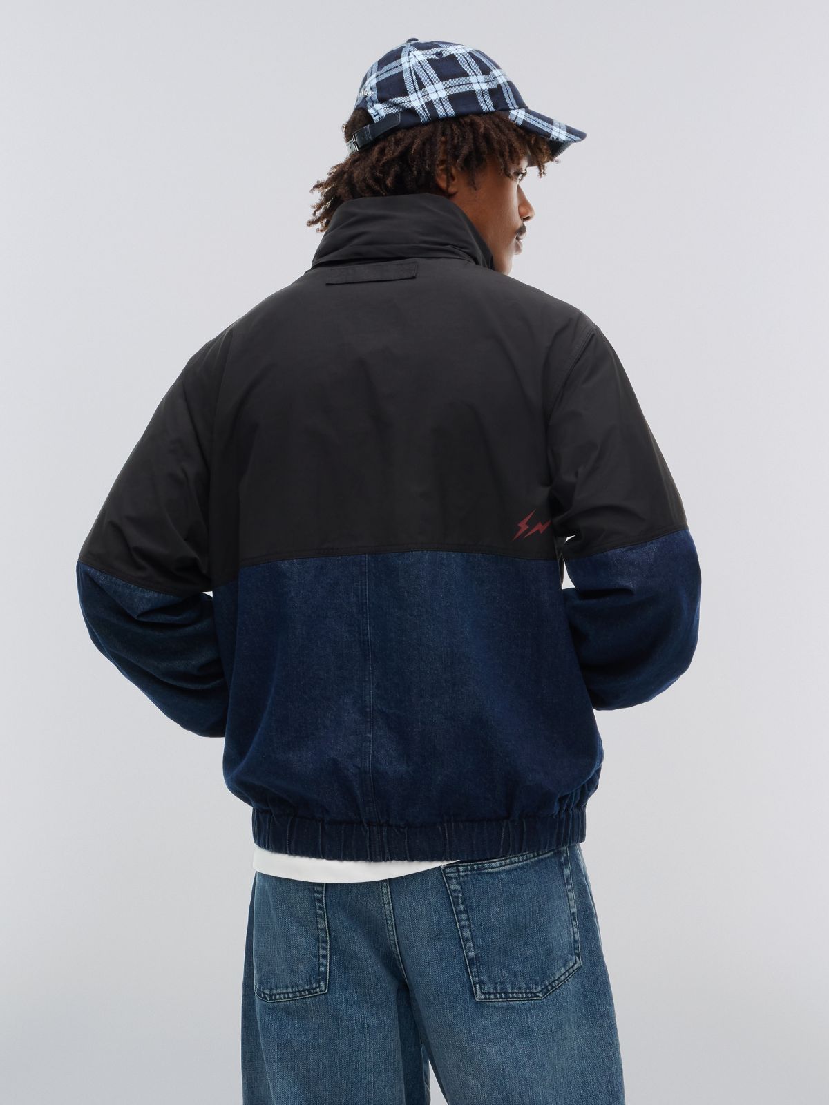 Tommy Hilfiger x FRGMT Mixed-Media Jacket — Black