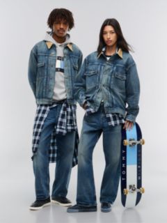 Tommy Hilfiger x FRGMT Denim Jacket — Mid Wash Denim 11