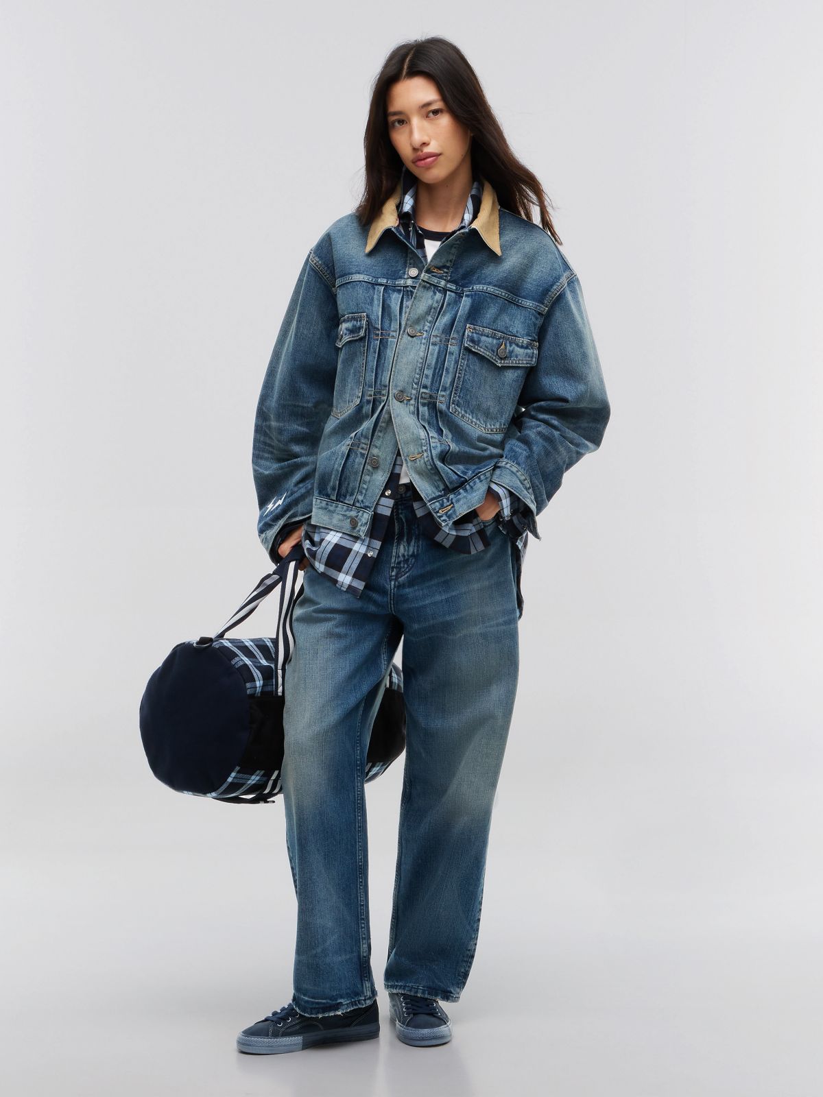 Tommy Hilfiger x FRGMT Denim Jacket — Mid Wash Denim