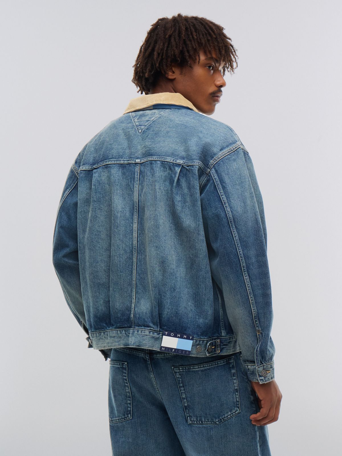 Tommy Hilfiger x FRGMT Denim Jacket — Mid Wash Denim