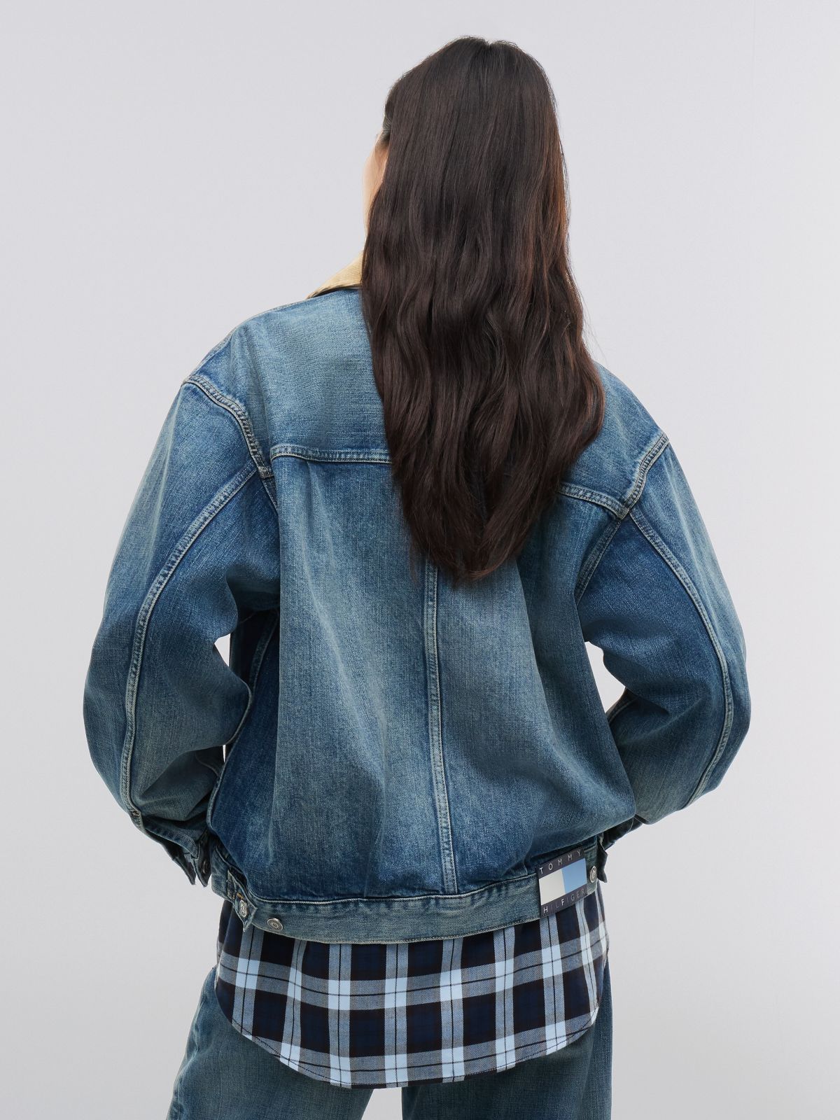Tommy Hilfiger x FRGMT Denim Jacket — Mid Wash Denim