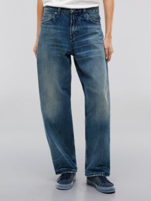 Мужские джинсы Tommy Hilfiger x Frgmt Relaxed, цвет: Средняя варка джинсовый — фото 2