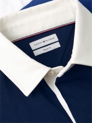 Мужские свитеры Tommy Hilfiger Nautical Colorblock Jersey Rugby Polo — фото 6