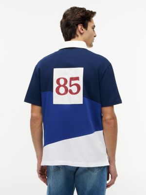 Мужские свитеры Tommy Hilfiger Nautical Colorblock Jersey Rugby Polo — фото 4