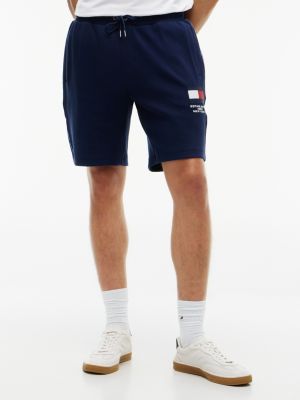 Retro Soccer Sweatshort, Carbon Navy
