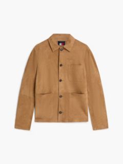 Suede Chore Jacket — Brown 5