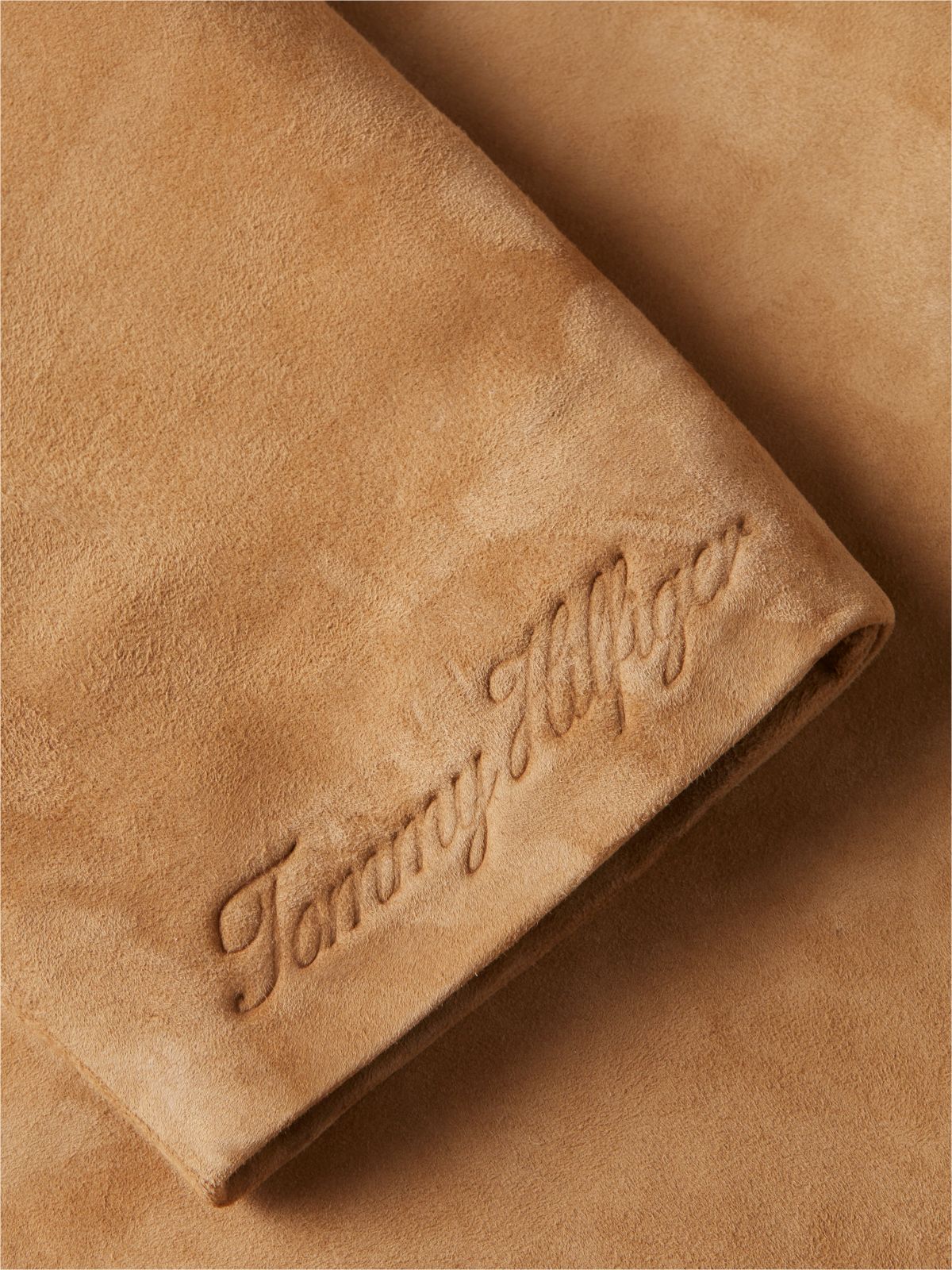 Suede Chore Jacket — Brown