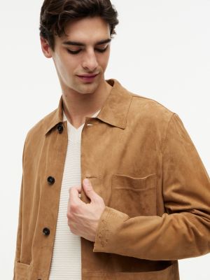 Мужские куртки Tommy Hilfiger Suede Chore Jacket — фото 3
