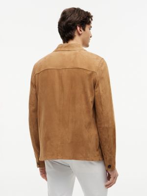 Мужские куртки Tommy Hilfiger Suede Chore Jacket — фото 4