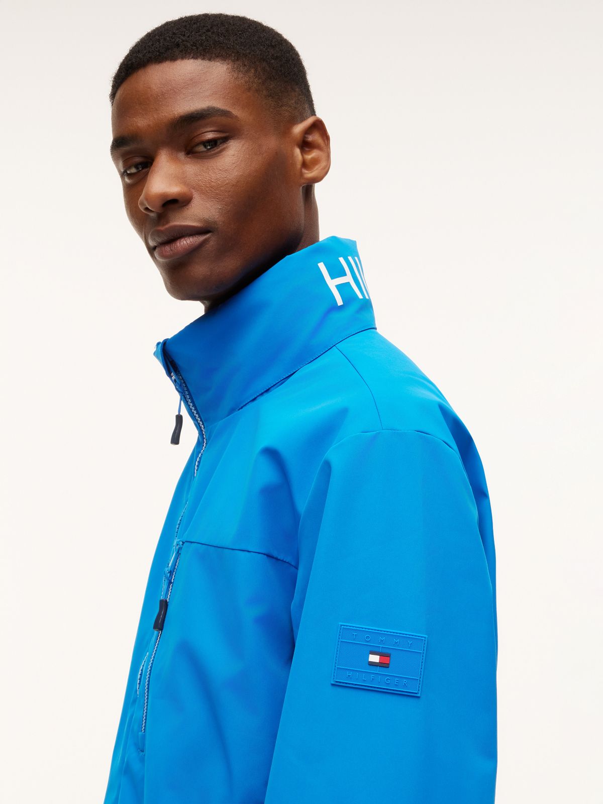Water-Repellent Regatta Jacket — Liberty Blue