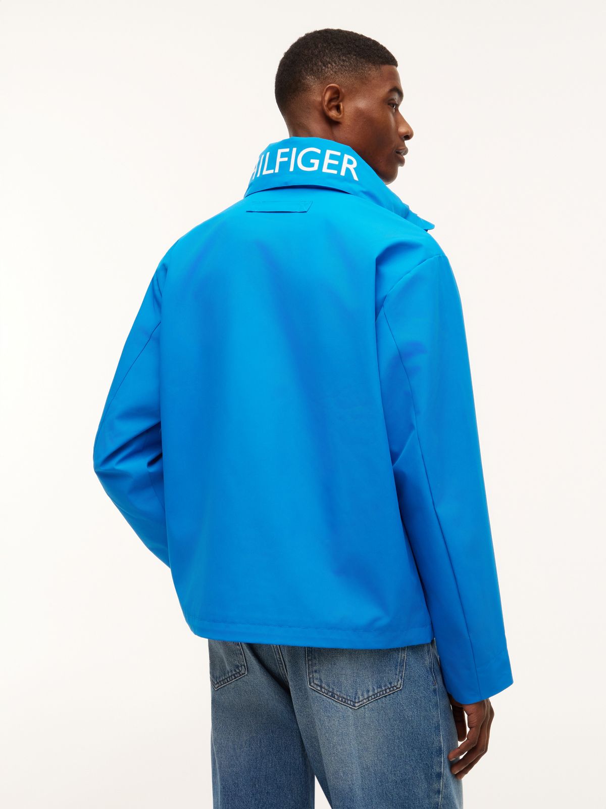 Water-Repellent Regatta Jacket — Liberty Blue
