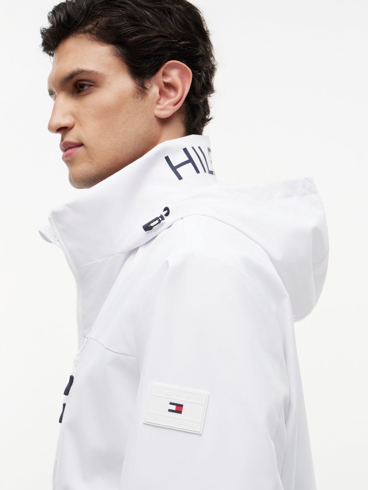 Water-Repellent Regatta Jacket — White