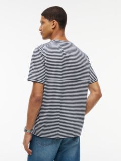 Classic Striped T-Shirt — Navy/White Stripe 4