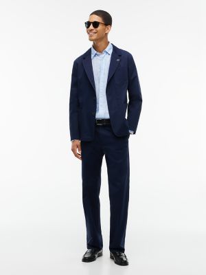Tommy Hilfiger Men's Regular Fit Cotton Twill Chino - Carbon Navy - 34W x 32L
