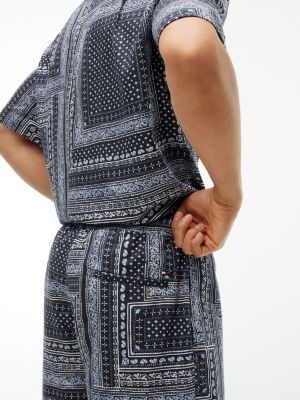 Мужские брюки Tommy Hilfiger Regular Fit 8" Bandana Patchwork Short — фото 3