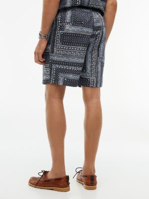 Мужские брюки Tommy Hilfiger Regular Fit 8" Bandana Patchwork Short — фото 4