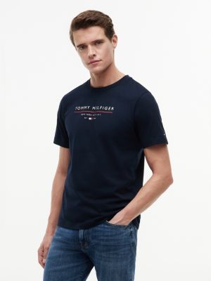 Hilfiger Logo T-Shirt, Navy