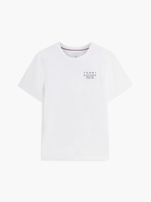 Мужские футболки Tommy Hilfiger Wavy Flag Back Logo T-Shirt — фото 5